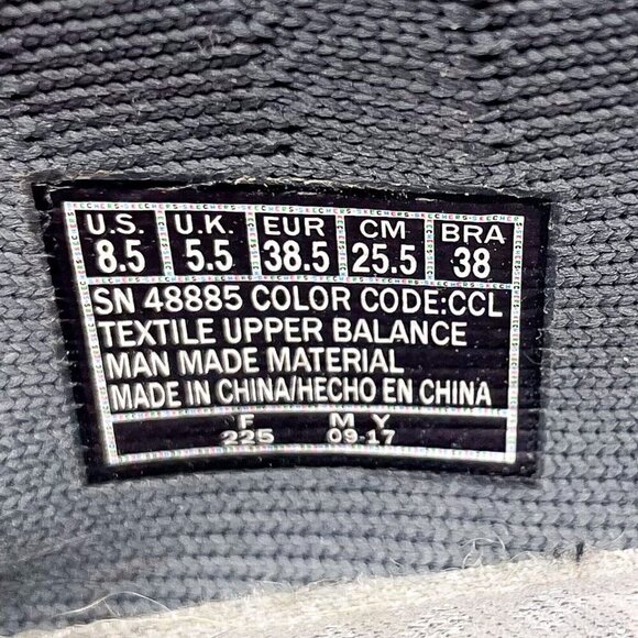 Skechers Women's Cleo Bewitch Flats Size 8.5 gray Knit Comfy Slip On Shoe Casual - Picture 7 of 9